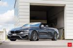 BMW M4 Convertible on Vossen Wheels (VFS2) 2017 года